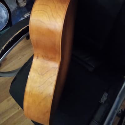 Harmony Arch Top 1960's - Natural Solid Spruce image 12