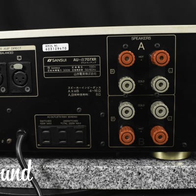 Sansui AU-α707XR Integrated Amplifier in Very Good Condition