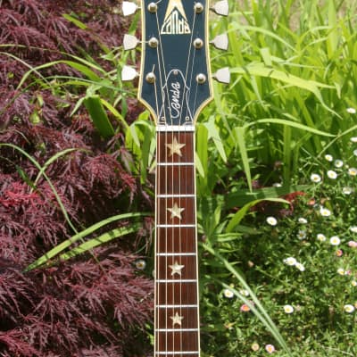 Greco Canda 404 J200 style guitar 1972 Sunburst+Original Hard Case FREE image 5