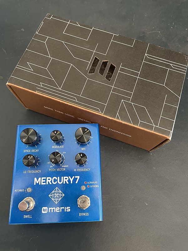 Meris Mercury7 Reverb 2010s - Blue image 1