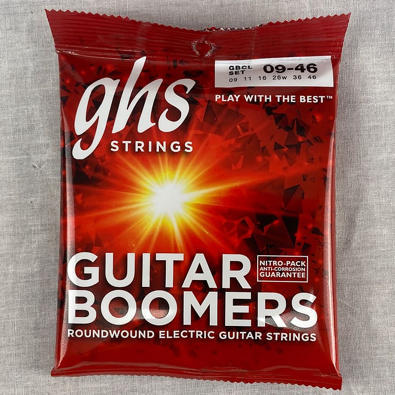 GHS GBCL Guitar Boomers Roundwound Electric Guitar Strings - Light (09-46) image 1