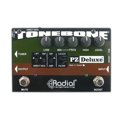 Reverb.com listing, price, conditions, and images for radial-tonebone-pz-deluxe