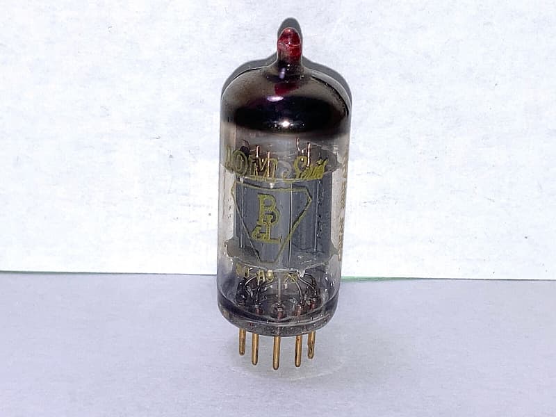 Mullard 10M Series 12AX7 ECC83 Red Tip Gold Pin Tube, High