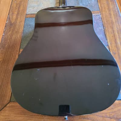 Fender FA-100 acoustic guitar - natural image 4