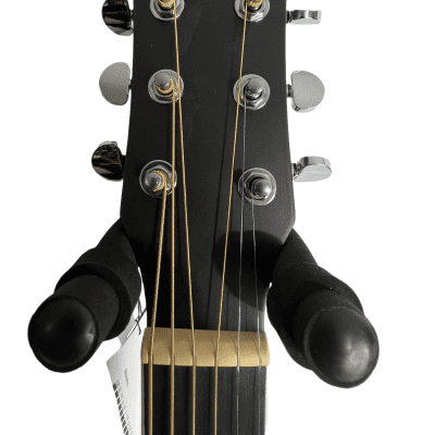 Donner Acoustic Guitar Full Size 41 Inch Solid Spruce Top Cutaway Grand Auditorium Starter Bundle Sunburst image 3