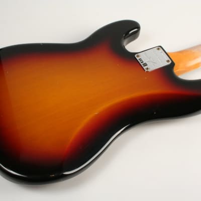 Fender Custom Shop Limited P Jazz Bass Journeyman Relic 3 Tone Sunburst CZ563334 image 6