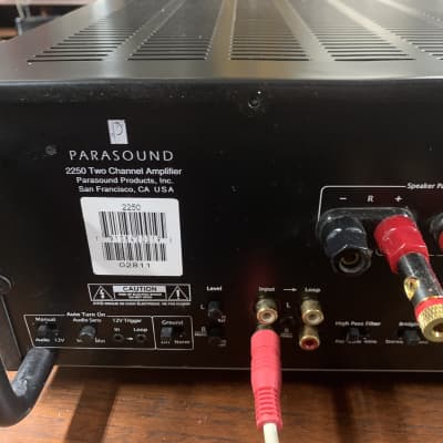 Parasound 2250 New Classic Power Amp 1995 Black image 9