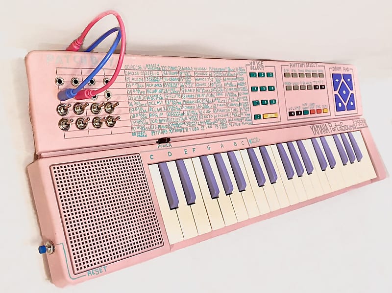 Circuit Bent Yamaha PSS-140 w/ Patch Bay & Line Out - Hand
