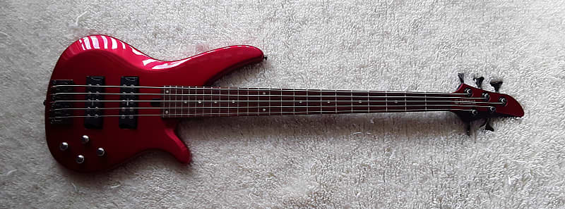 Yamaha RBX 375 Active Electronics 5 String Bass Guitar