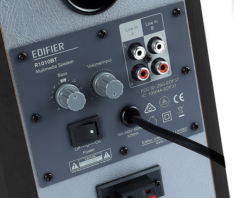 新しいブランド Edifier ED-R1010BT-BK アンプ - studioarq20.com.br