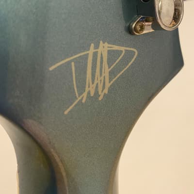 Gibson DG 335 Dave Grohl Signature Pelham Blue 1st Run 2007 image 15