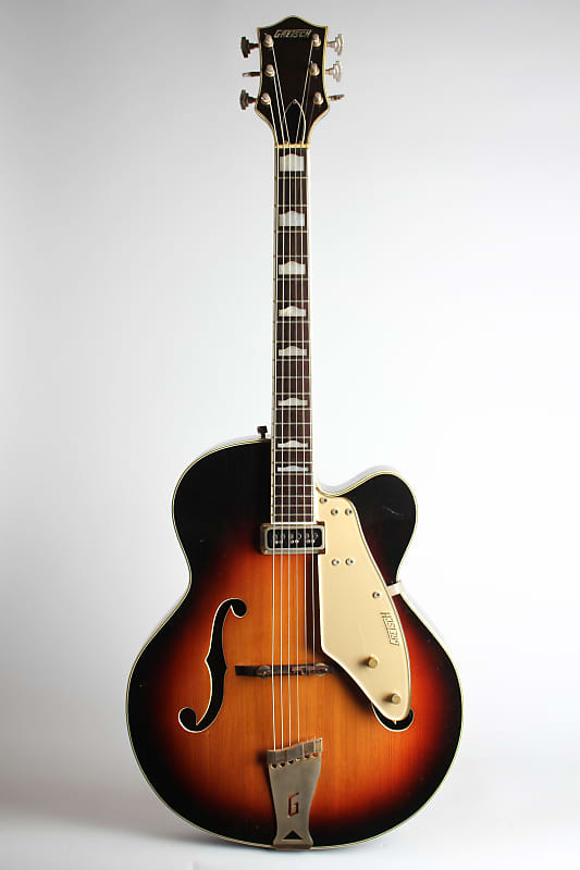 Gretsch  Model 6199 Convertible Arch Top Hollow Body Electric Guitar (1955), ser. #15812, original t image 1