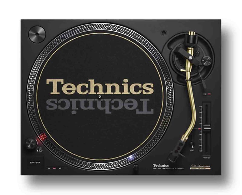 Technics SL-1200MK7L-BLACK Limited Edition DJ Turntable System - Black image 1
