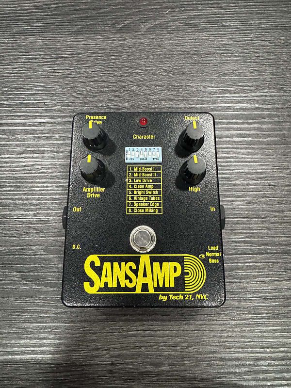 Tech21 SANSAMP CLASSIC (中古)おまけ付き TECH21 SansAmp Classic | 中古新入荷商品 | | えちごやミュージック