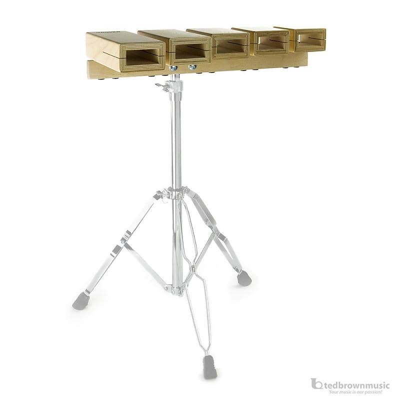 Blocks Percussion Temple Blocks - Set of 5 - Open End | Reverb