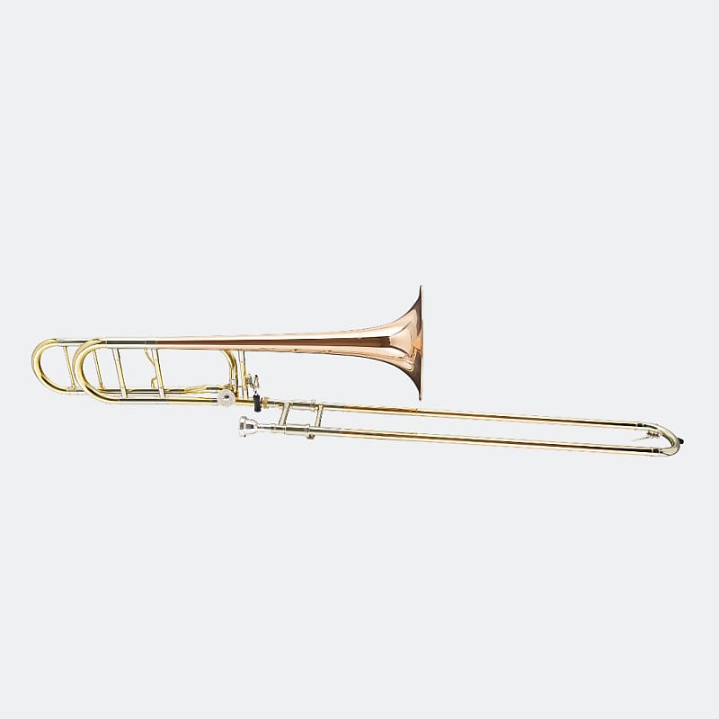 Blessing Trombone Bb/F, Open Wrap, Rose Brass Bell - BTB1488OR image 1