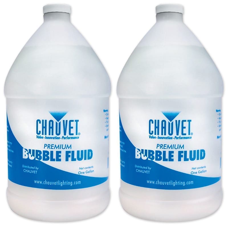 (2) Chauvet BJU Gallons Of Bubble Juice Fluid BJU Reverb