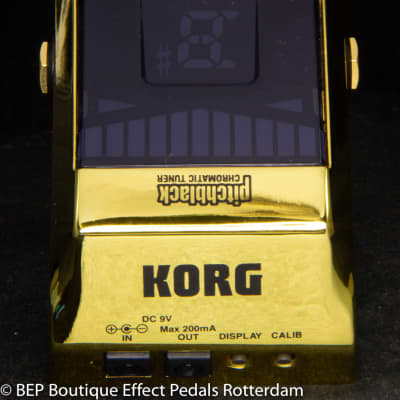 Korg PB-01 Gold Limited Edition Chromatic Tuner s/n 299032 image 8