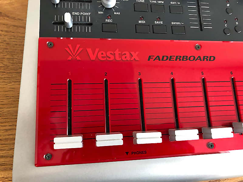 Vestax Faderboard