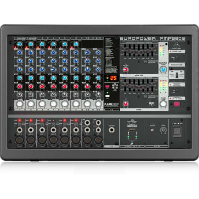 Behringer Europower PMP580S 10-channel 500W Powered Mixer image 1