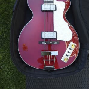 Hofner Club Bass Contemporary Series 2008 Red image 4