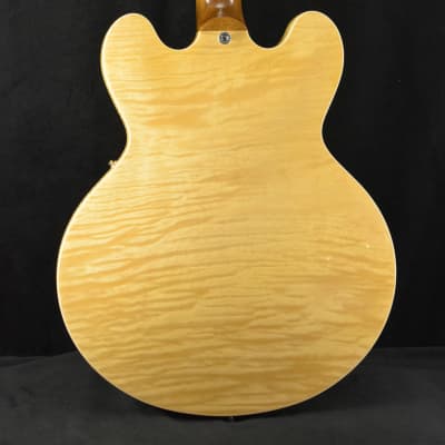 Gibson ES-335 Figured Antique Natural image 5