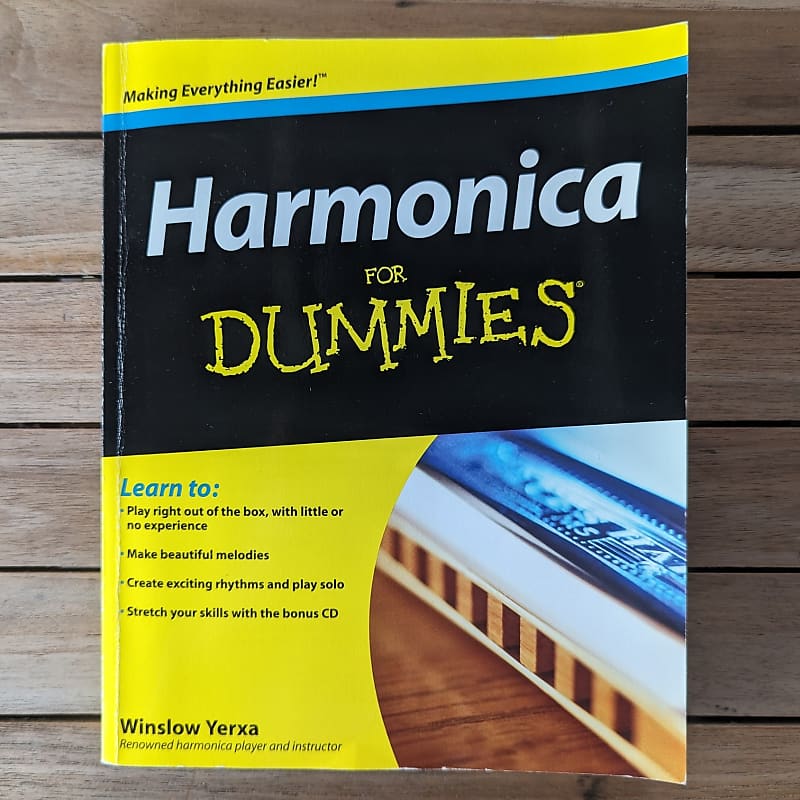 "Harmonica For Dummies" by Winslow Yerxa - Book & CD image 1