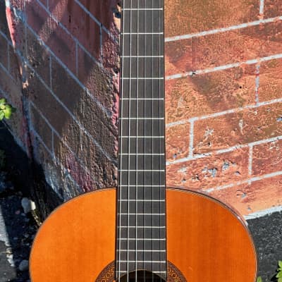 Garcia  model No.3 Classical 1974 - just a nicely aged 50 year old that plays & sounds great ! image 8