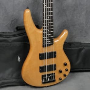 Ibanez SR 405 Bass Guitar SR405 5 String Natural Maple w Gig Bag Reverb The Netherlands