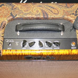 PRS Paul Reed Smith Amplifier MDT 50 4x10 Amp #4 of 12 2011 Paisley/Burnt Gold Maple image 3