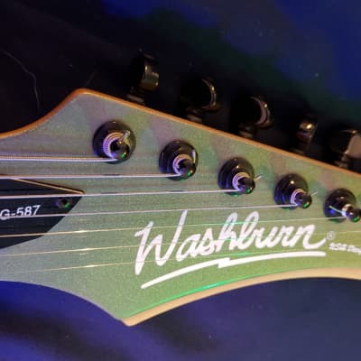 Washburn WG-587 90s Silver Sparkle for sale