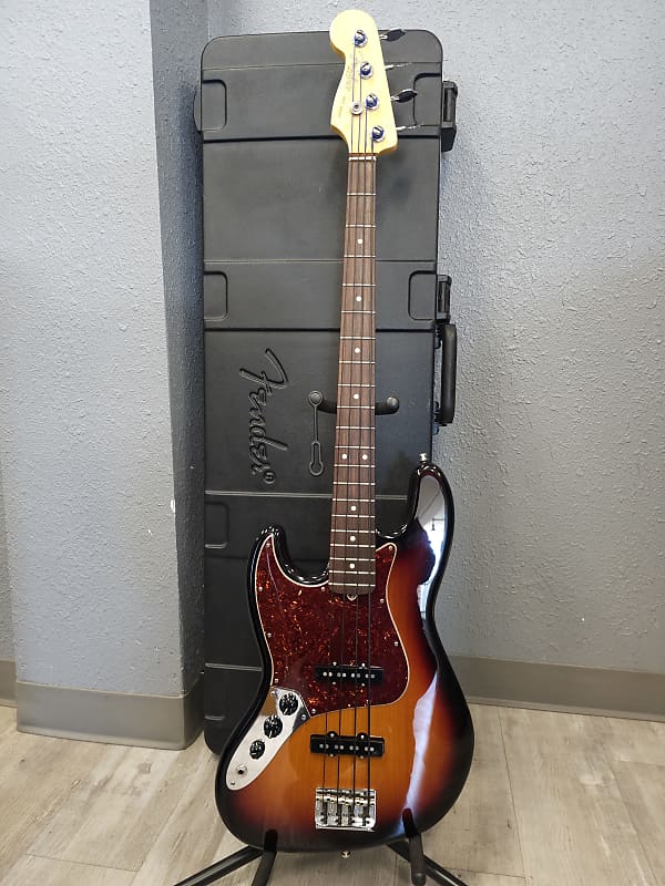 Fender American Standard Jazz Bass Left-Handed 2012 3-Color Sunburst image 1
