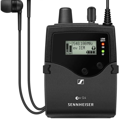 Sennheiser EK IEM G4-A1 Stereo body pack receiver Frequency Range: A1 (470 - 516 MHz) image 1