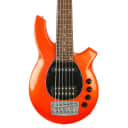 Music Man Bongo 6 6-String Electric Bass Guitar - Tangerine Pearl