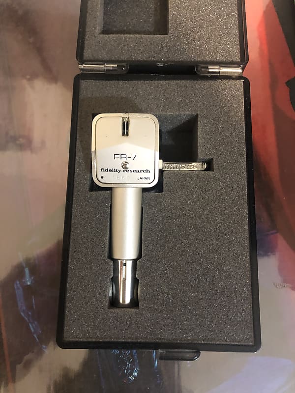 Fidelity Research FR-7 MC cartridge silver coil full box in Fidelity Research FR-7 MC cartridge silver coil full box in