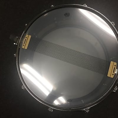 DW 6.5x14" Collector's Series Black Nickel over Brass Snare Drum w/ Nickel Hardware image 8