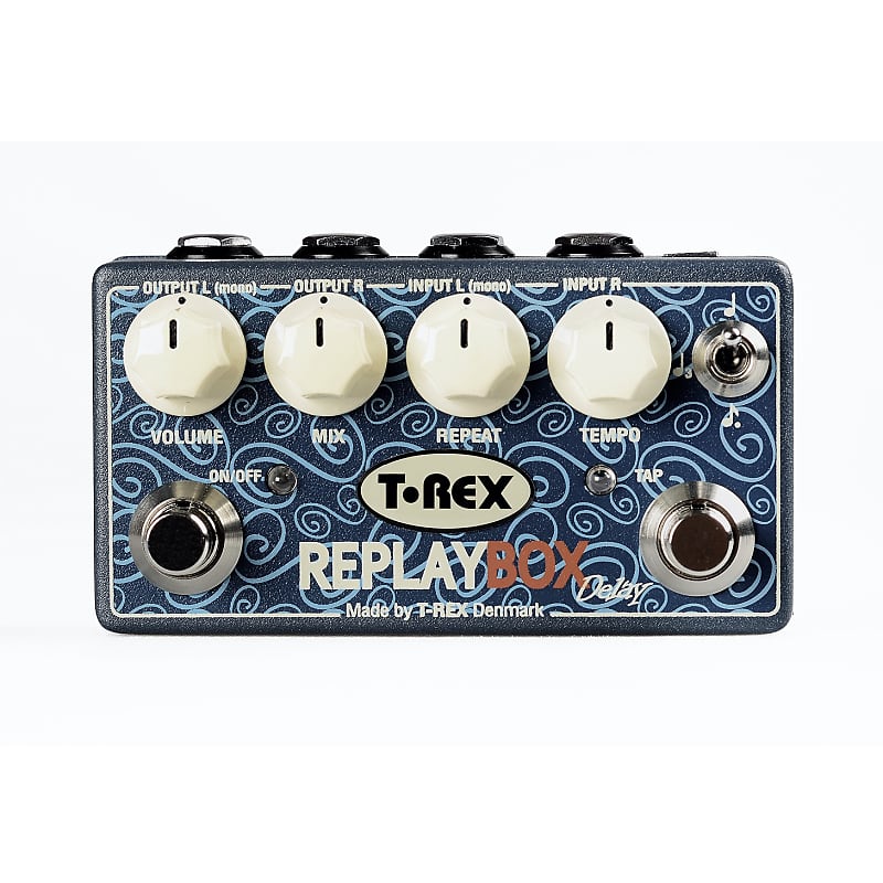 T-Rex Replay Box Stereo Analog Delay Effects Pedal image 1