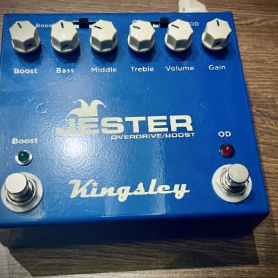 Kingsley Jester V2 Overdrive Pedal w/ Sizzle Control & Preamp Mode (Dumble Tones in a Box) image 3