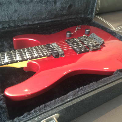 Grover Jackson Dinky Axe Custom 1993 Gradation Red | Reverb