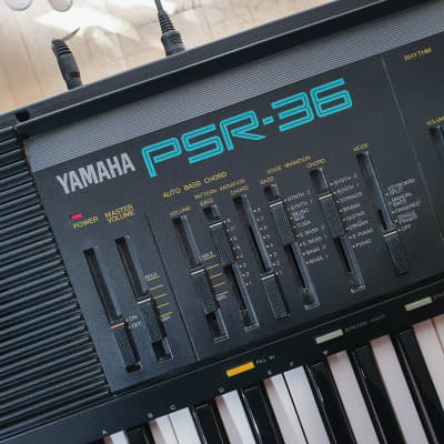 Yamaha PSR-36 keyboard with 2-operator FM synthesis and 12 bit drums image 10