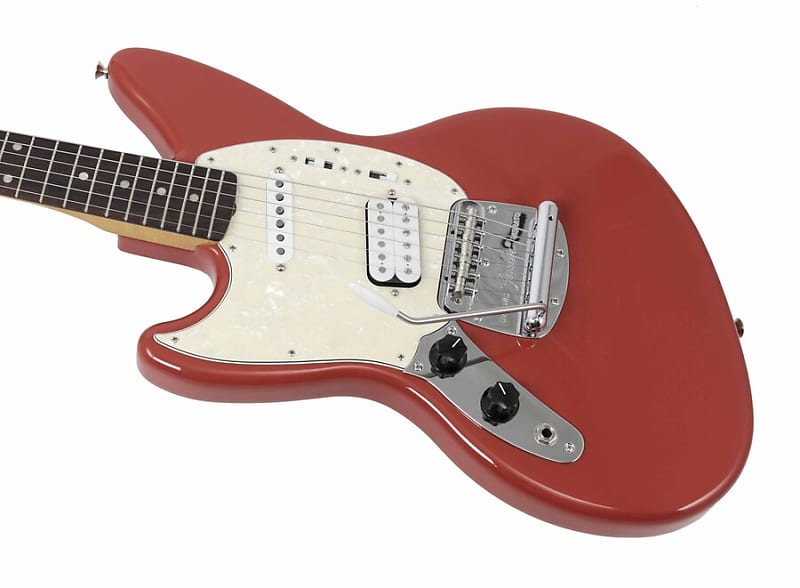 Fender Kurt Cobain Jag-Stang Left Handed Fiesta Red on Sale image 1