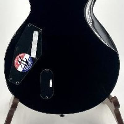 ESP Ltd EC401 Electric Guitar w/ EMG 81/60 Pickups Gloss Black Ser#: WI22011406 image 6