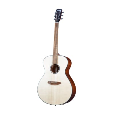 Breedlove Discovery S Concerto Body European-African Mahogany 6-String Acoustic Guitar with Slim Neck and Pinless Bridge (Right-Handed, Natural Finish) image 3