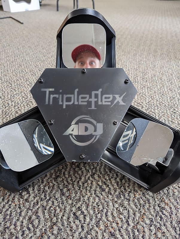 American DJ Tripleflex - LED Centerpiece with 3 Scanning Heads