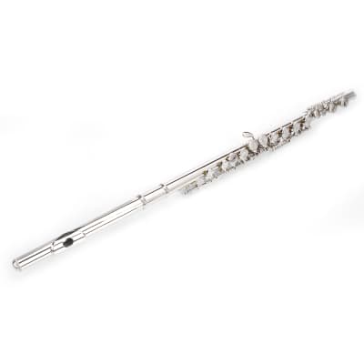Nickel Plated C Closed Hole Concert Band Flute 2020s - Silver image 16