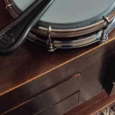 Meinl TBR06AB 6" ABS Floatune Plastic Tambourine 2010s - Black image 2