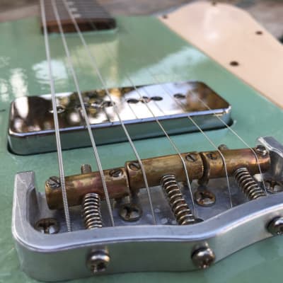 Pardo Guitars- Firecaster  green image 6