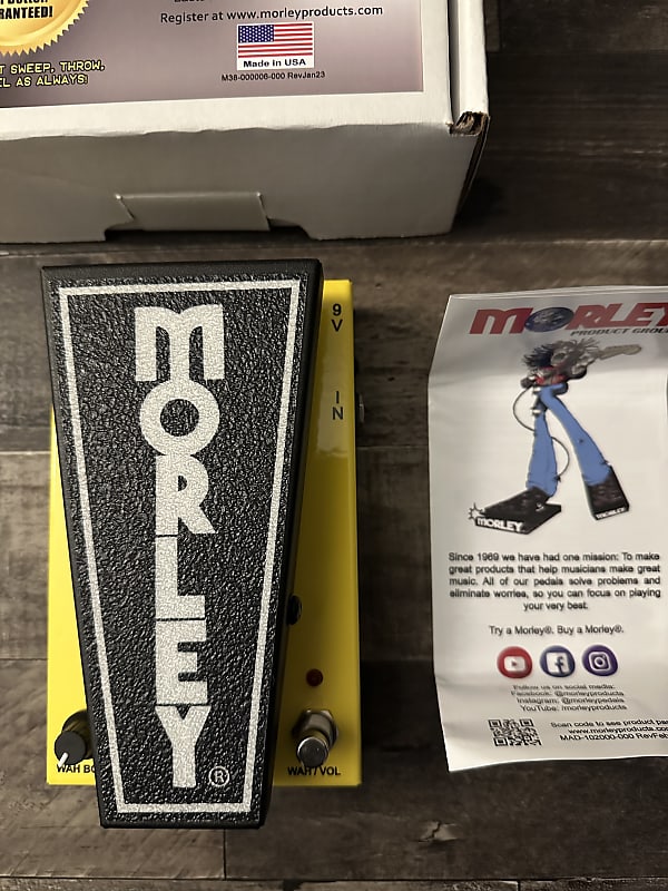 Morley 20/20 Power Wah Volume