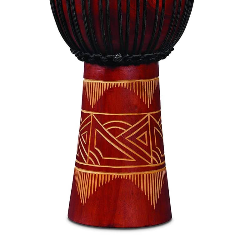 Latin Percussion Aspire Tunable Djembe - Natural with Chrome