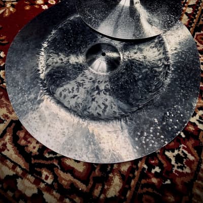 Kmicic cymbals Kmicic Trash Hit 22” Stack cymbal 2025 - Satin Titanium image 2